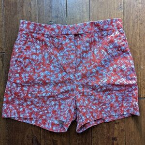 Cos Red Bermuda Shorts